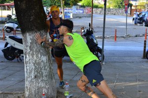 11ος Γύρος Λίμνης - Στιγμιότυπα πριν και μετά τους αγώνες των 30 και 10 χλμ.